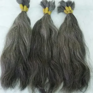 Vietnamese Grey Raw Hair For Bleaching or Extensions