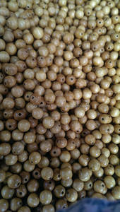 Perle de bois naturelle avec trou central, livraison gratuite, Ms. Ponçage 84587176063 WS - Product Image 4