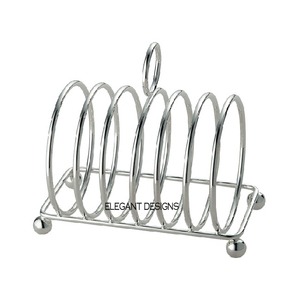 Support à pain grillé moderne réglable en acier inoxydable de qualité supérieure fait à la main - Product Image 2