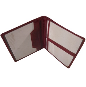 ที่กำหนดเองหนังกรณีบัตรกระเป๋าสตางค์บางสุดบางผู้ถือบัตร RFID - Product Image 1