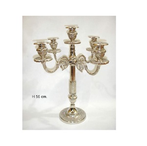 Laiton Poli Brillant Royal Classique Candélabres Indien Main Offre Spéciale Classique Look À La Maison Plancher Intérieur Candélabres Pour La décoration - Product Image 1