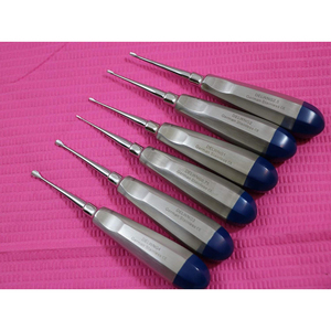 Juego de 6 Elevadores Dentales para Cirugía Oral, Desprendimiento de Dientes, Acero Inoxidable Alemán, Elevador de Raíces para Cirugía Dental, Nuevo 2026 - Product Image 2
