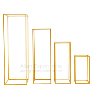 Support de fleurs en métal pour centre de table avec couleur personnalisée et emballage en carton - Product Image 2