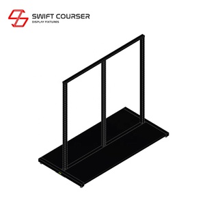 Soporte para muebles de ropa, tienda profesional, negro - Product Image 5