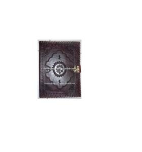 Wholesale Handmade New Designer lockable side stitching File <b>Folder</b> Indian High quality business leather Handmade engraved file <b>folder</b> - Product Image 1