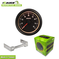 Tacómetro VDO para Autobús y Camión LGAUGE de 85 mm, Medidor de RPM con Motor Eléctrico