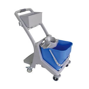 Hot Selling Factory Price <strong>Plastic</strong> 25L Mini Round Mop <strong>Bucket</strong> Cleaning Trolley with Wringer