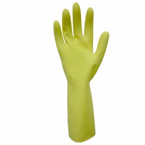 ถุงมือยางธรรมชาติหนาปานกลางหนาใช้แบบเปียกแห้งจับถนอมอาหารได้ดีในฤดูร้อน - Product Image 1