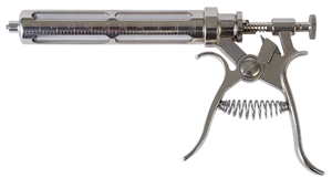 Jeringa Metálica Europlex Tipo Pistola Roux Revolver de 30ml y 50ml, Jeringa Automática También Disponible con Carcasa - Product Image 5