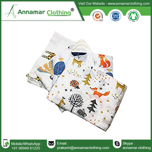 GOTS Certified Jacquard Cotton Baby Blanket - Product Image 2