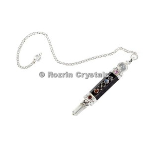 Boutique en ligne pour Tourmaline noire | Pendule trois pièces Tourmaline noire - Product Image 2