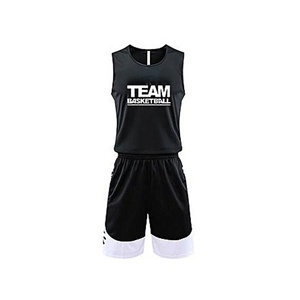 Uniforme de basket-ball professionnel avec col en V et impression par Sublimation, couleur personnalisée, grande taille - Product Image 3