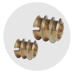 Écrous d'insertion d'entraînement de fente en laiton chromés finition polie-SHALIBHADRA INTERNATIONAL - Product Image 1