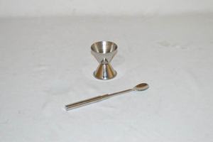 Gran oferta Premium Diseño único Vantage Modern Luxury Fancy Jigger de acero inoxidable con Acabado niquelado para uso en bares - Product Image 2