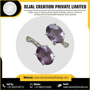 Fabricante de pendientes de gota de Plata de Ley 925 para mujer, accesorios de moda - Product Image 3