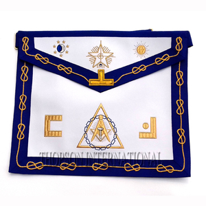 Rite français personnalisé brodé à la main forme carrée fond de teint vêtement imitation cuir coton ruban col couture - Product Image 1