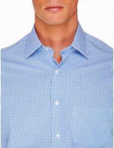 Custom Made Skin-Friendly Soft Casual Wear Plaid <b>Men's</b> <b>Shirt</b> 100% Cotton Poplin <b>Long</b> <b>Sleeve</b> Yarn Dyed <b>Shirt</b> for <b>Men</b> - Product Image 3