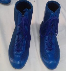 Shemax รองเท้าชกมวย2023หนัง PU สำหรับยิม - Product Image 4