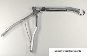 Giertz Stille Rib Shears Instrumento ortopédico quirúrgico para huesos 36cm Pakistán Proveedores Fabricante Certificado CE Mahersi Quirúrgico - Product Image 2