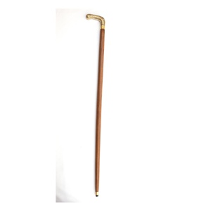 Bastón de madera con mango de latón, bastón para caminar, regalo del Día del Padre - Product Image 3