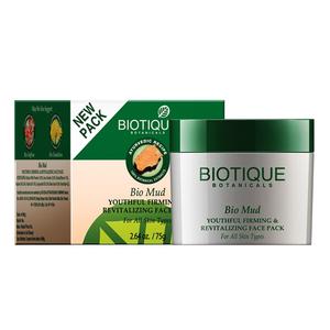 BIO MUD Youthful Firming Revitalizing Face Pack Organic Nourishing Sheet Glycerin Collagen All Skin Types Herbal Crystal - Product Image 1