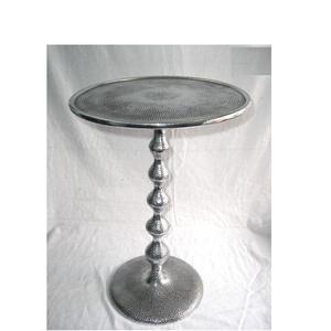 โต๊ะโลหะ, โต๊ะอะลูมิเนียมหล่อขัดเงาแบบกระจก ของตกแต่งบ้าน เฟอร์นิเจอร์โลหะขนาดเล็ก โต๊ะโลหะ - Product Image 5