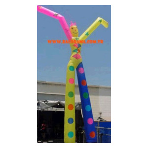 Inflable mascota 8 mt volar tubo cielo bailarina 2 piernas - Product Image 1