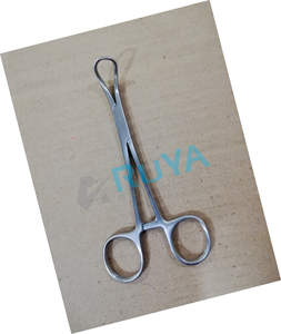 Pinces chirurgicales de 70mm, pinces à serviettes de dos de 13 cm, pinces auto-statiques, Instruments en acier inoxydable, approuvé ISO - Product Image 2