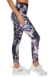 Pantalons de yoga imprimés Squad sans couture pour femmes Pantalons de sport d'exercice minces Leggings de fitness tricotés pour la course à pied - Product Image 3