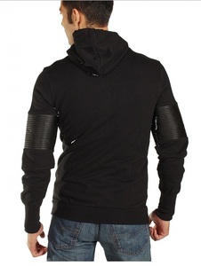 Sweat à capuche décontracté pour hommes, Logo personnalisé, tenue de rue, Slim Fit, nouveaux design, vente en gros, - Product Image 2