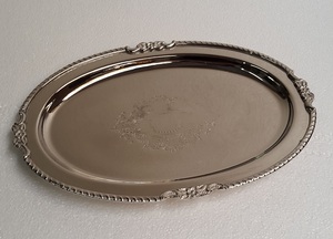 Plateau de service en métal pour la décoration de la maison décoration de bureau décoration de mariage - Product Image 2