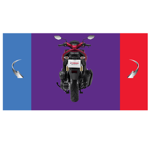 Yicn 155 — scooter à moteur fabriqué au Vietnam, couleur rouge/Orange, modèle: aisn - Product Image 1