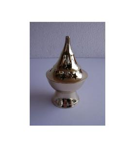 Nuevo quemador de incienso decorativo de diseño clásico HECHO DE Material metálico quemador de incienso de latón para la decoración Mandir del hogar de Venta caliente - Product Image 1