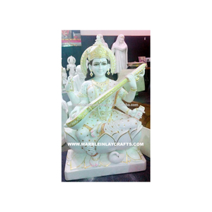 Marble Saraswati Statue - Product Image 1