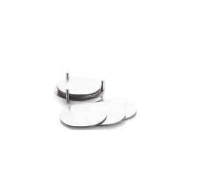 Creative Classic Eco-Friendly Low MOQ Handmade <b>Stainless</b> Steel Coasters Square Coaster Set Manufacturer Wholesale - Product Image 1