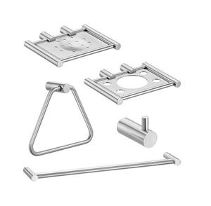 Juego de baño de metal decorativo hecho a mano MOQ bajo de acero inoxidable Proveedores venta directa de fábrica - Product Image 1