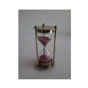 Temporizador de arena metálico creativo Temporizador de arena decorativo al por mayor Temporizador de arena de soporte personalizado de proveedores de Royal Home Collection - Product Image 4