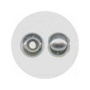 925 Sterling Silver Striped Shiny Beads <b>Spacers</b> Jewelry Findings & Components Type - Product Image 1