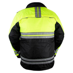 Chaquetas de seguridad personalizadas para hombre, chaqueta de conchas suaves impermeables, alta visión, al mejor precio - Product Image 2