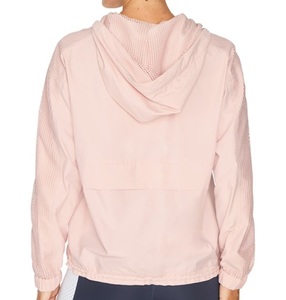 เสื้อสตรีทแวร์ผู้หญิง แขนยาว คอวี ผ้าฟลีซหนานุ่ม สไตล์ลำลอง ทรงโอเวอร์ไซส์ ซิปหน้า สีพื้น - Product Image 3