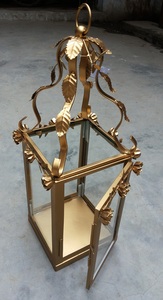 Linterna decorativa de metal negro para candelabros y tarros de boda para el hogar y la Oficina - Product Image 4