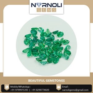 Colgante de piedras preciosas 100% naturales, esmeralda de ambian, octagonal, pulsera, utiliza piedras preciosas - Product Image 3