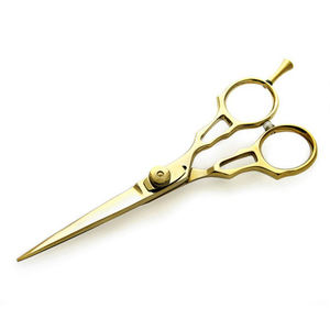 Tijeras de peluquería para diestros con mango de acero inoxidable afilado profesional, cuchillas de afeitar, herramienta de belleza para corte de pelo, uso de salón - Product Image 3