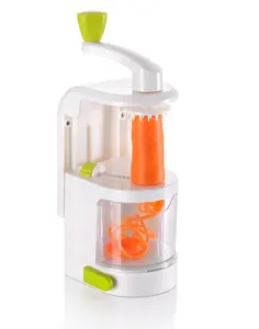 Manual Vegetable Spiral Slicer With Suction Base