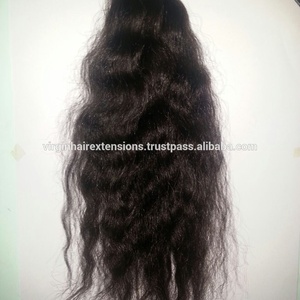 Best Quality 100% Virgin Indian Remy Human Hair Extensions No Acid No Tangle Unprocessed Deep Wavy All Lengths - Product Image 3
