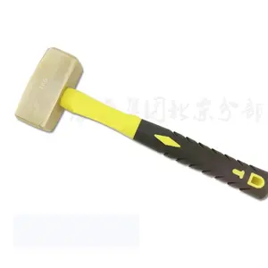 Non Sparking Safety Copper Alloy Alcu Sledge Hammer Germany Type Mallet 3kg