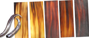 Royal Artisans JN74OP Lunettes de soleil en véritable corne de buffle Poignées Meilleure qualité Couleur naturelle Taille personnalisée - Product Image 2