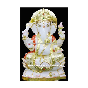 Marble Ganesha Statue - Product Image 1
