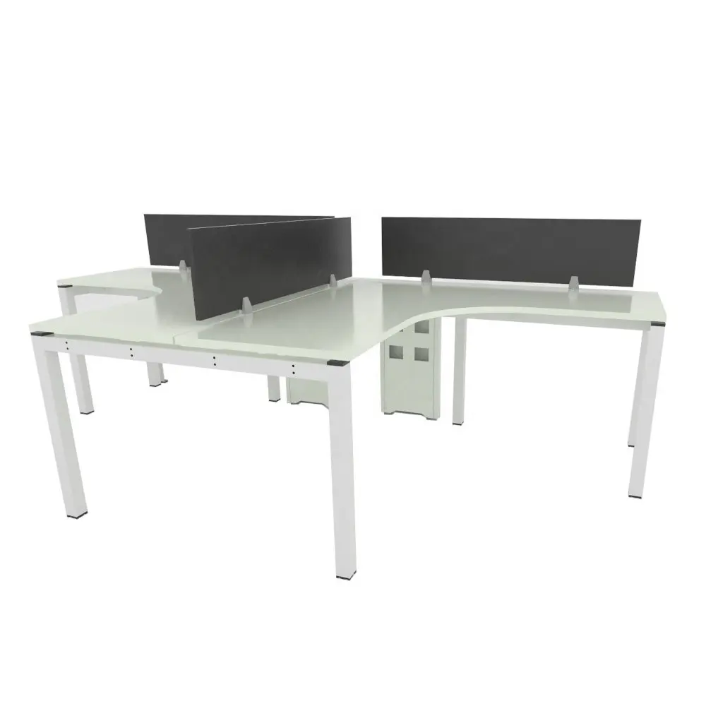 Apex — meuble de bureau moderne à deux places, livraison gratuite, avec borne <span class=keywords><strong>m</strong></span>étallique, idéal pour un salon