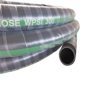 Wire inserted rubber flexible ducting hose quality hot sale corrugated water rubber hose manufacturer